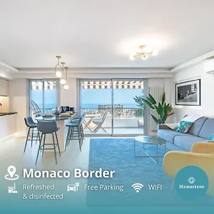 Baie De Monaco - Terrasse Vue Mer - Parking - Af Beausoleil